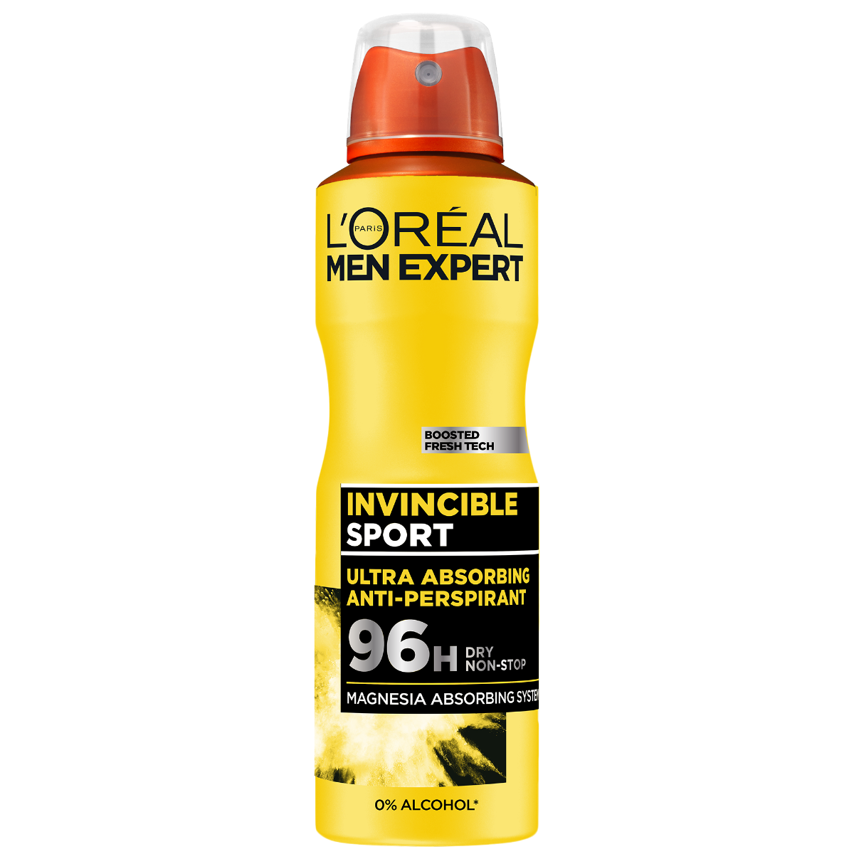 Spray antiperspirant fara alcool Invincible Sport, 150ml, L'oreal Men Expert