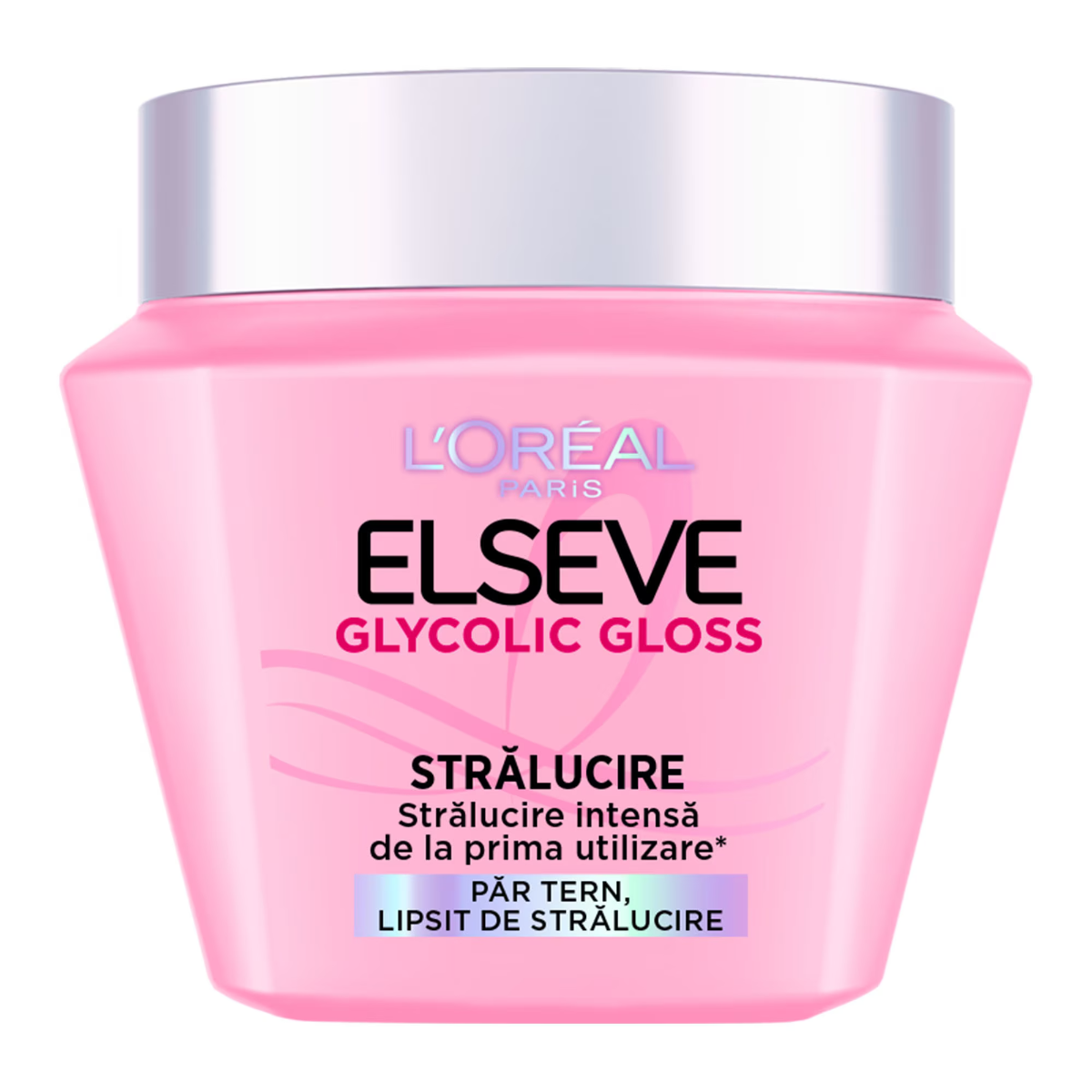 Masca de par pentru stralucirea parului Glycolic Gloss, 300ml, Elseve