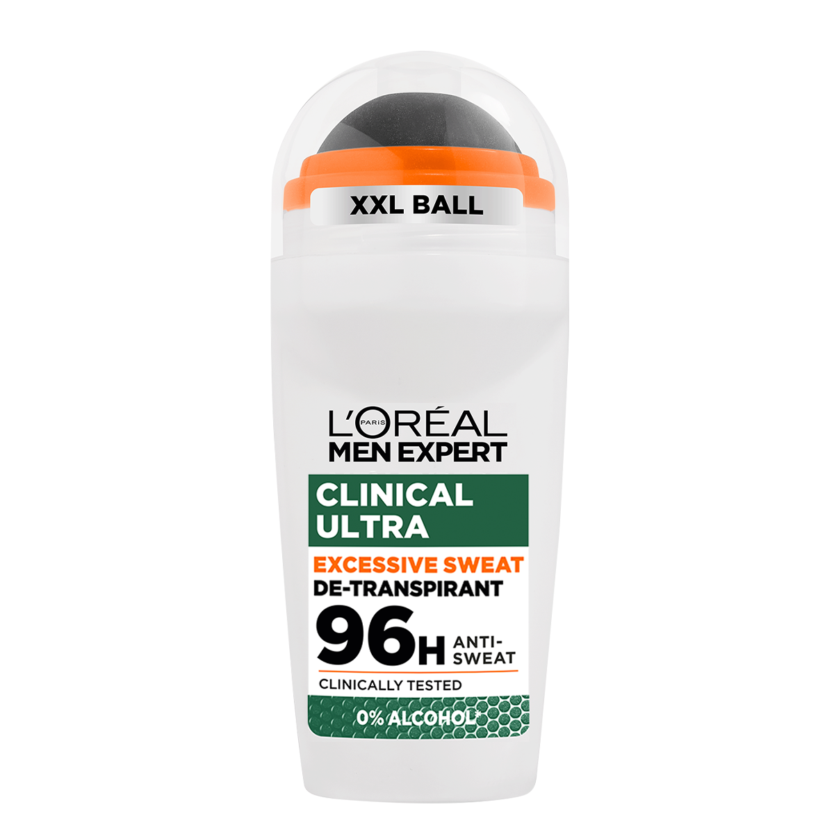 Antiperspirant roll-on fara alcool Derma Control, 50ml, L'oreal Men Expert