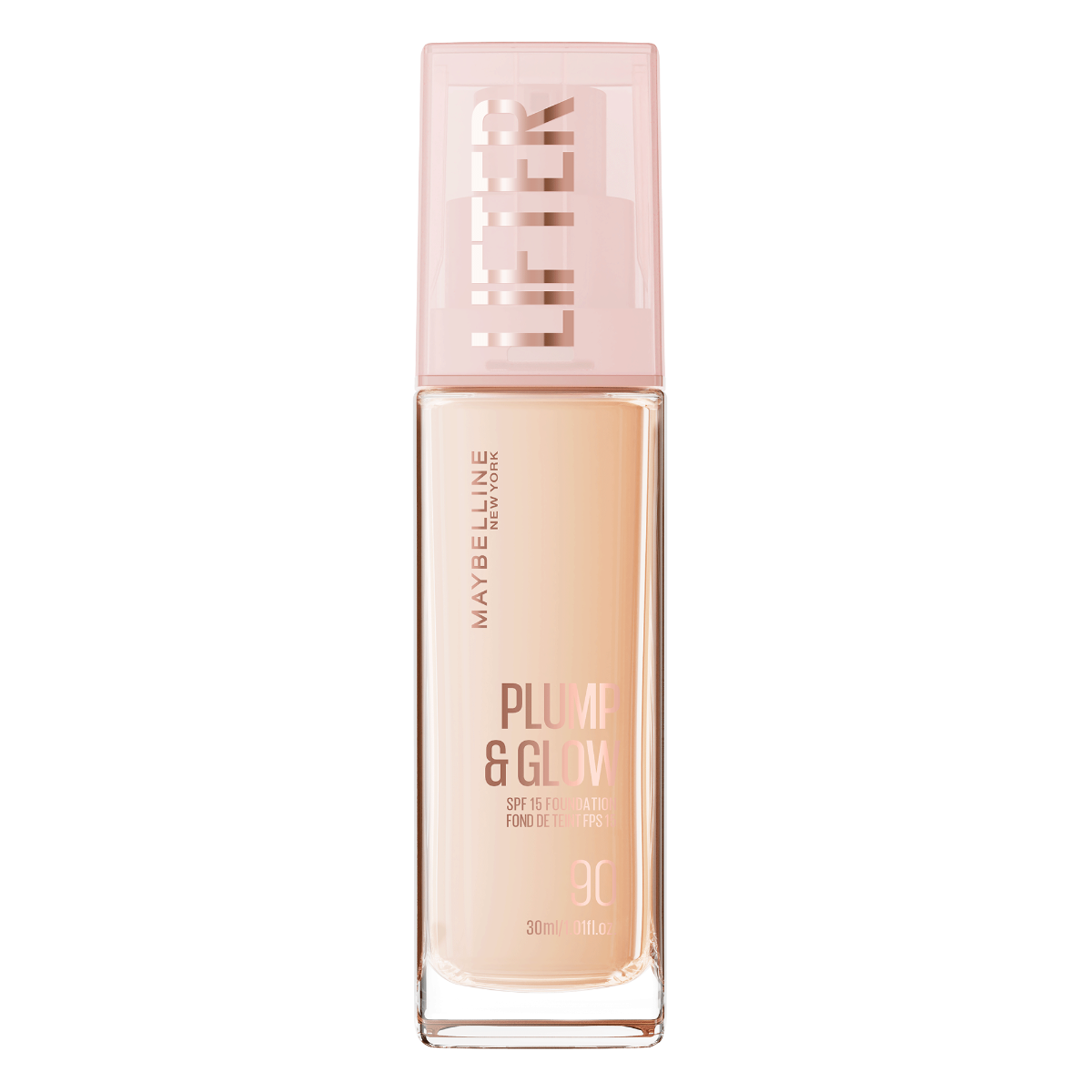 Fond de ten Lifter Plump & Glow Nr. 90, 30ml, Maybelline