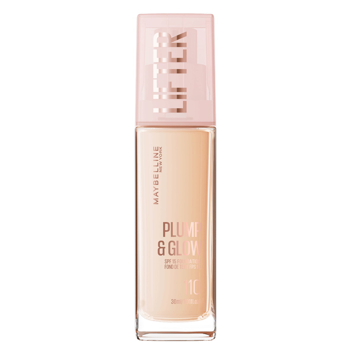 Fond de ten Lifter Plump & Glow Nr. 110, 30ml, Maybelline