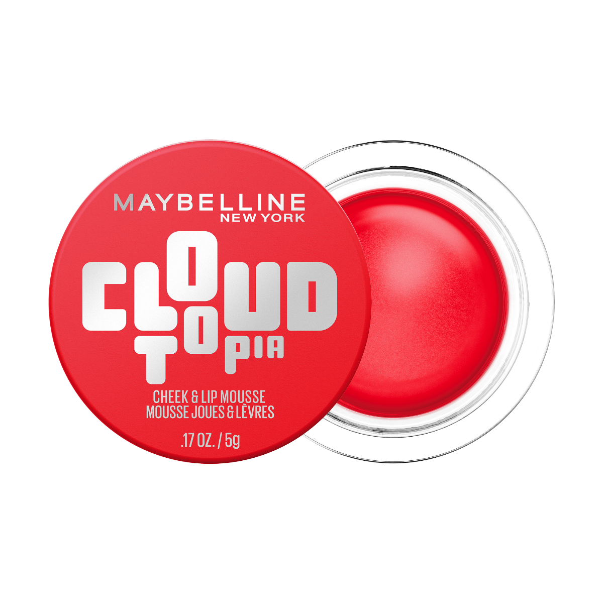 Fard de obraz multifunctional Cloudtopia Nr. 03 Divine Crimson, 5g, Maybelline