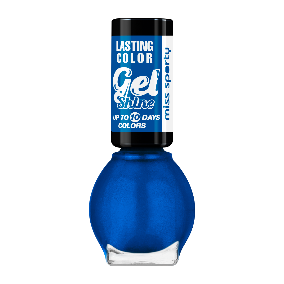 Lac de unghii Lasting Color 510 Atomic Blue, 7ml, Miss Sporty