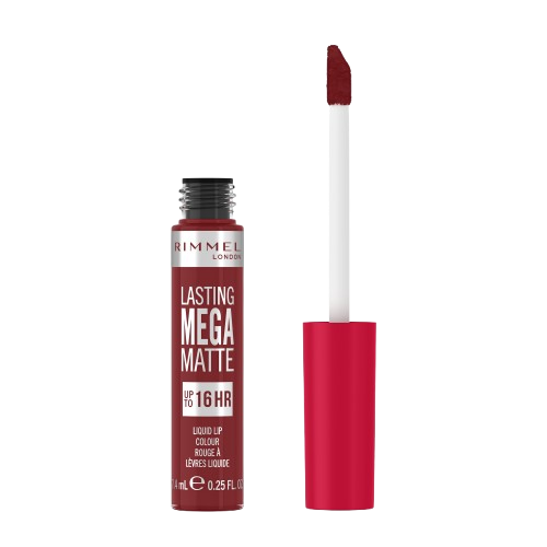 Ruj lichid Lasting Mega Matte 930 Ruby Passion, 7.4ml, Rimmel London ​