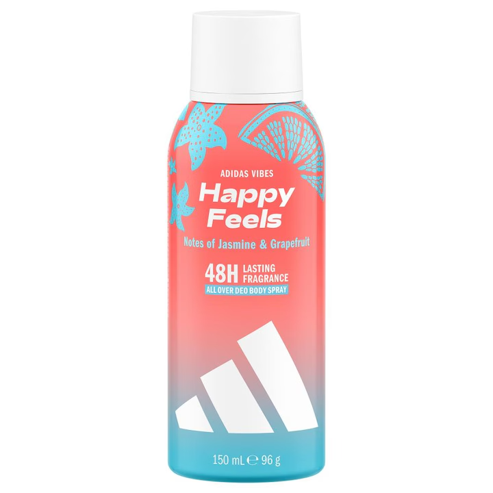 Deodorant spray Happy Feels, 150ml, Adidas