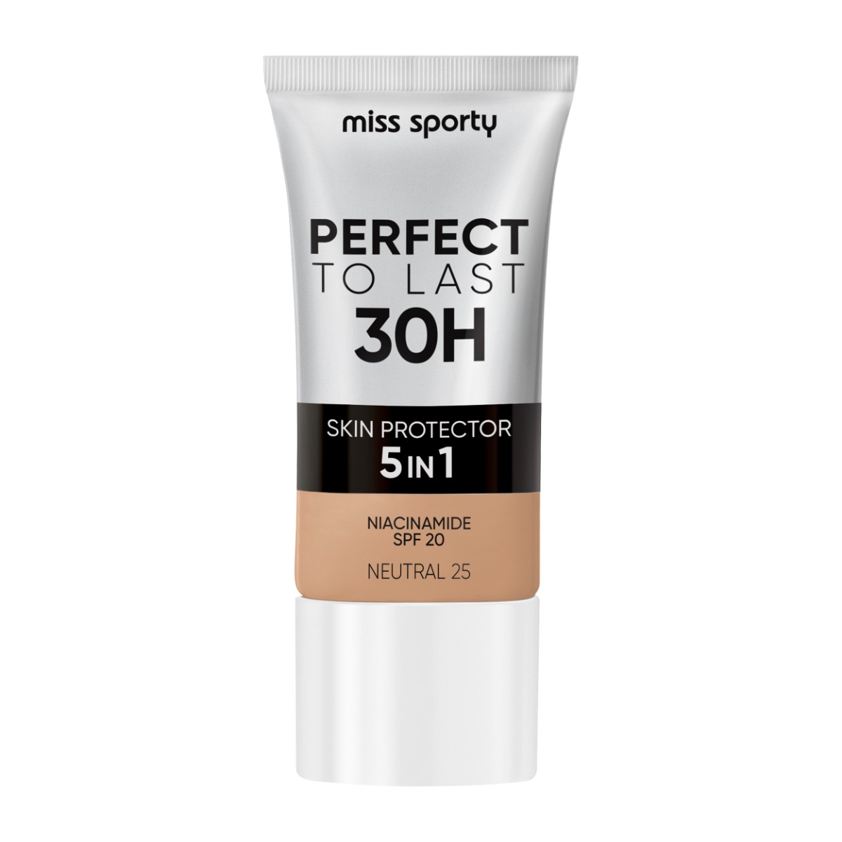 Fond de ten Perfect To Last 30H 25 Neutral, 22ml, Miss Sporty