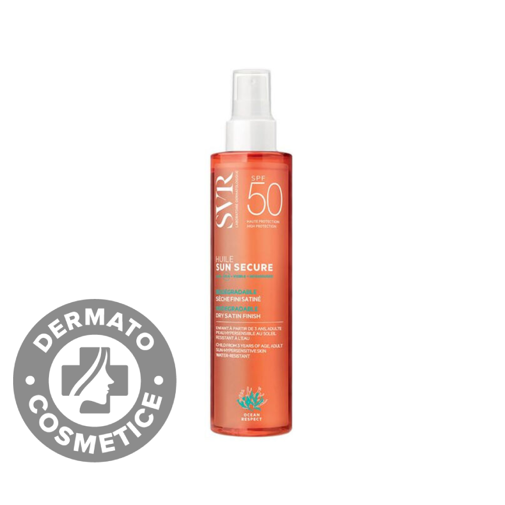 Ulei pentru protectie solara SPF50+ Sun Secure, 200ml, SVR