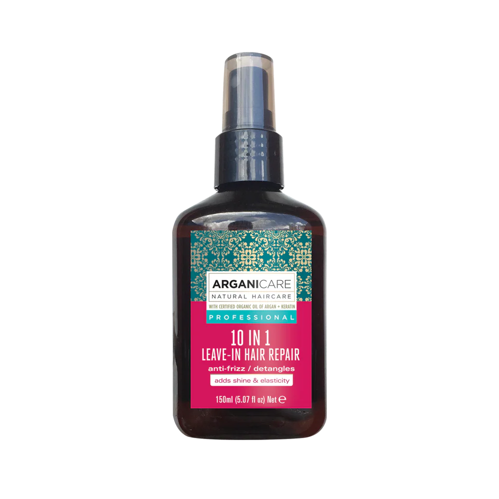 Spray reparator 10 in 1 fara clatire cu Keratina, 150ml, Arganicare