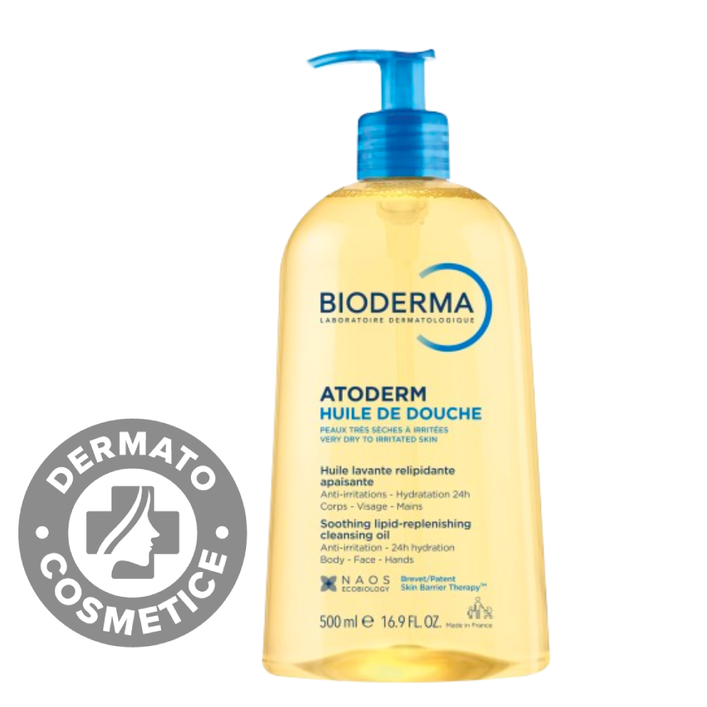 Ulei de dus Atoderm, 500ml, Bioderma