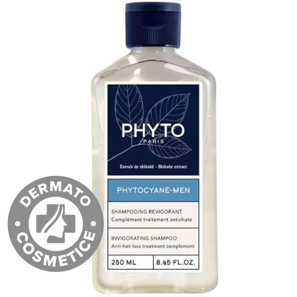 Sampon pentru barbati impotriva caderii parului Phytocyane, 250ml, Phyto