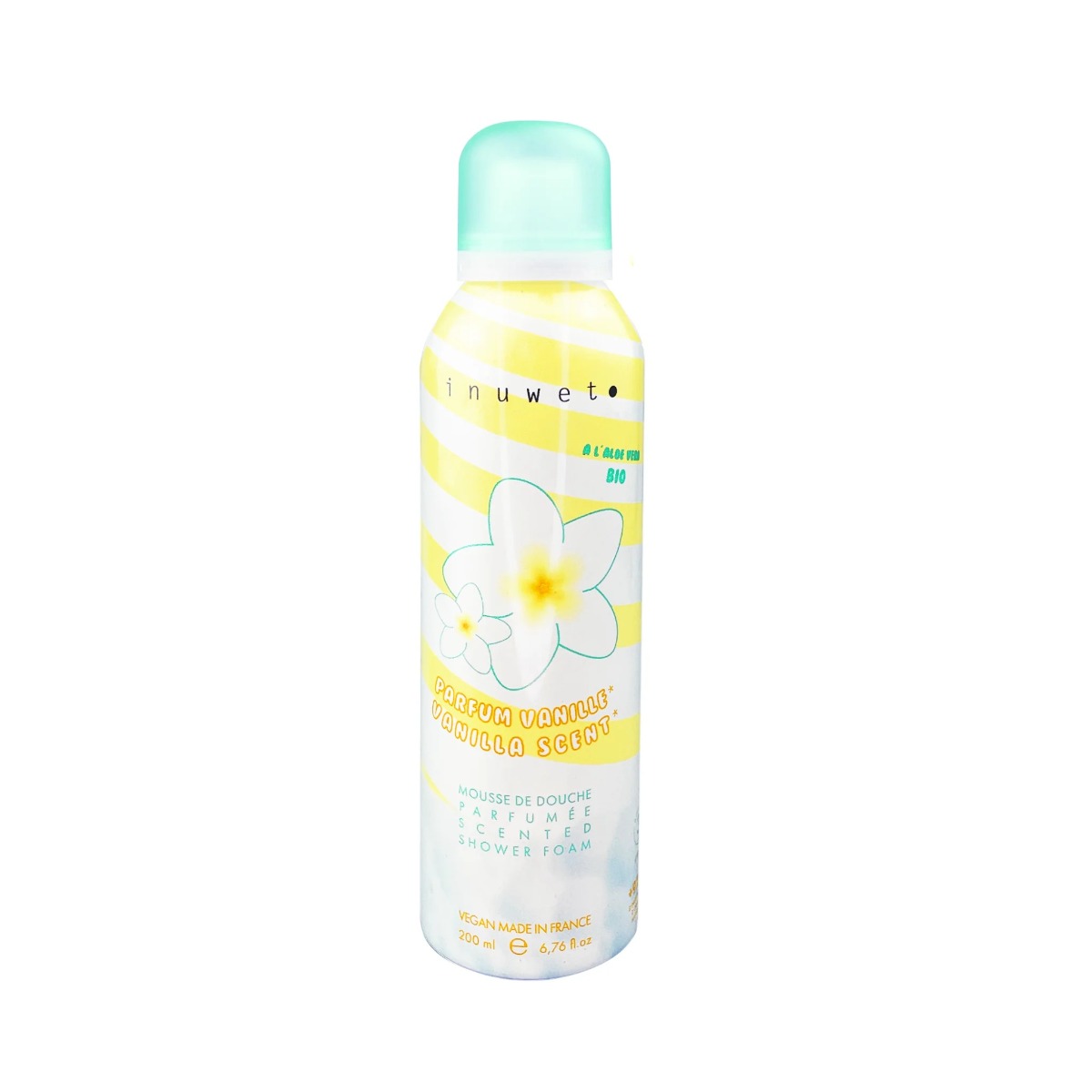 Spuma de baie cu parfum de vanilie, 200ml, Inuwet