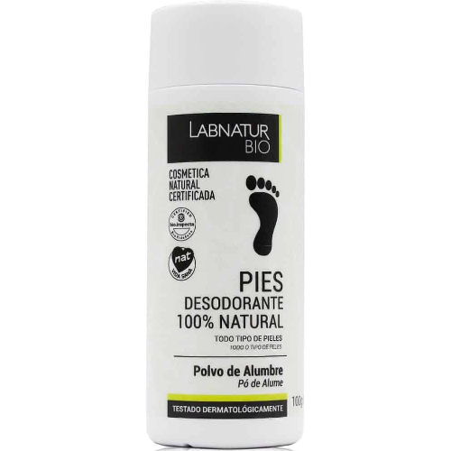 Deodorant natural pentru picioare cu pudra de alaun, 100g, LabNatur