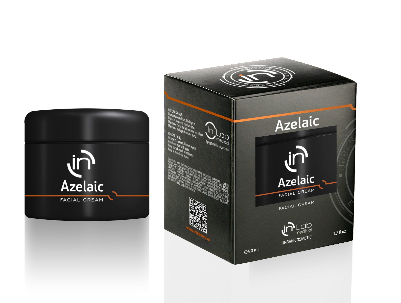 Crema hidratanta cu acid azelaic, 50ml, InLab Medical