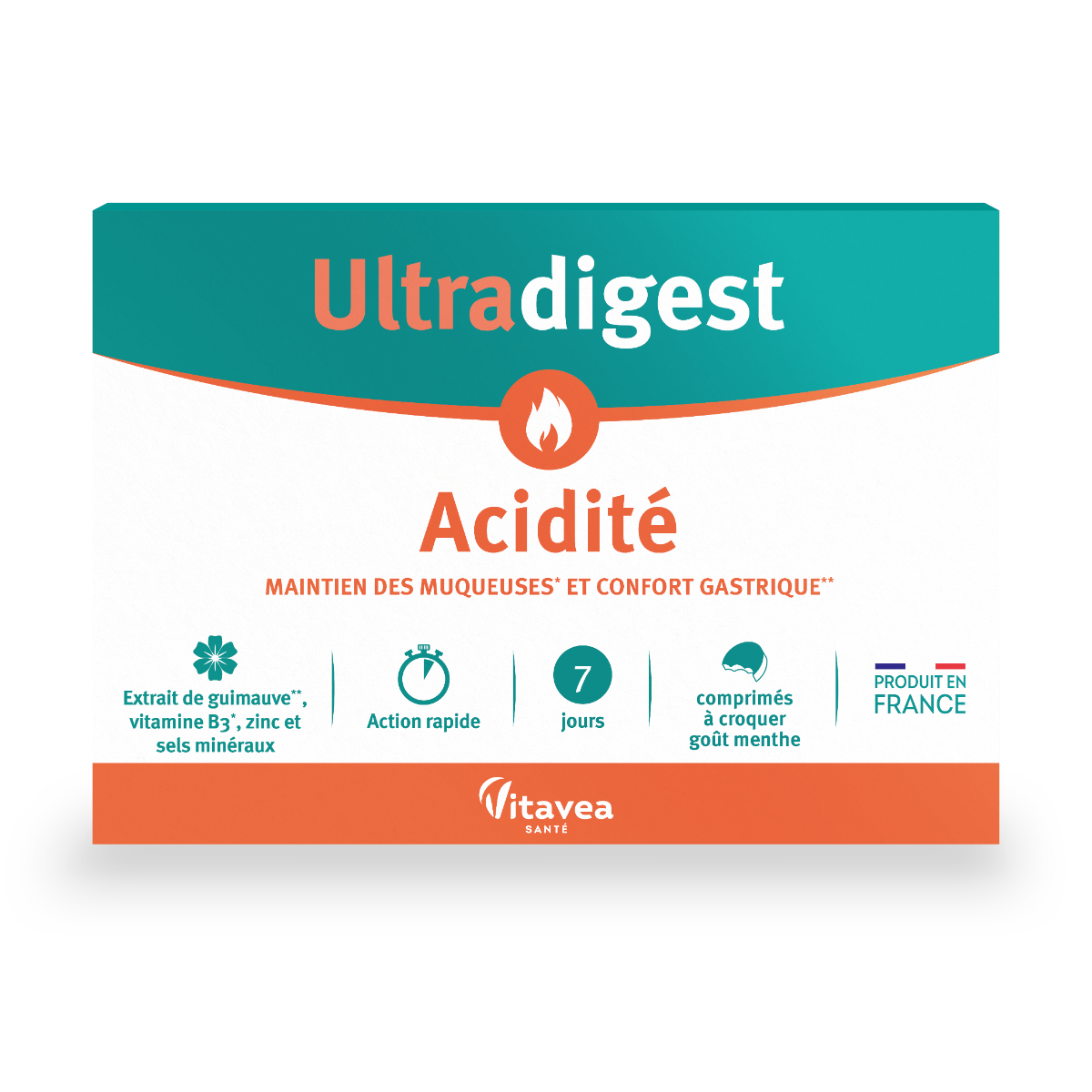 Acidite, 14 tablete masticabile, Ultradigest