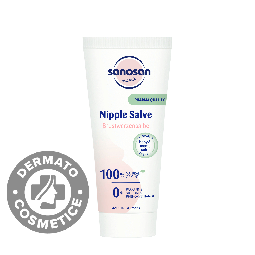 Unguent pentru mameloane cu lanolina pura, 20ml, Sanosan