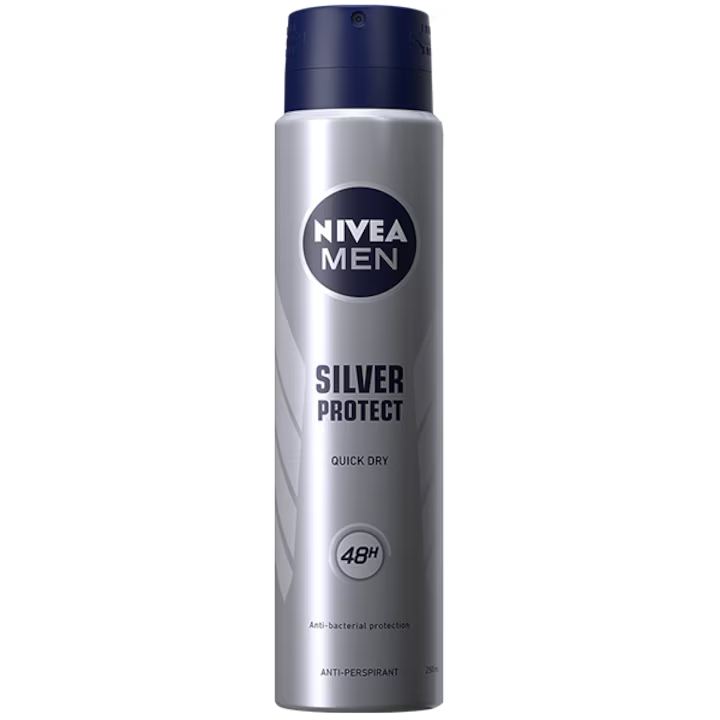 Deodorant spray pentru barbati Silver Protect, 250ml, Nivea