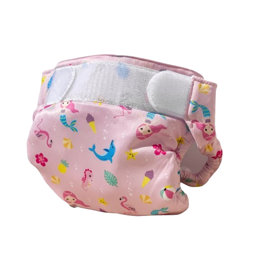 Scutec inot reutilizabil 4-9 kg Roz, 1 bucata, Freds Swim Academy