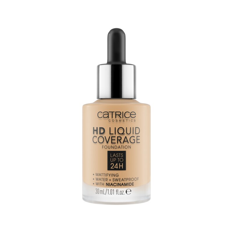 Fond de ten HD Liquid Coverage Foundation 036, 30ml, Catrice