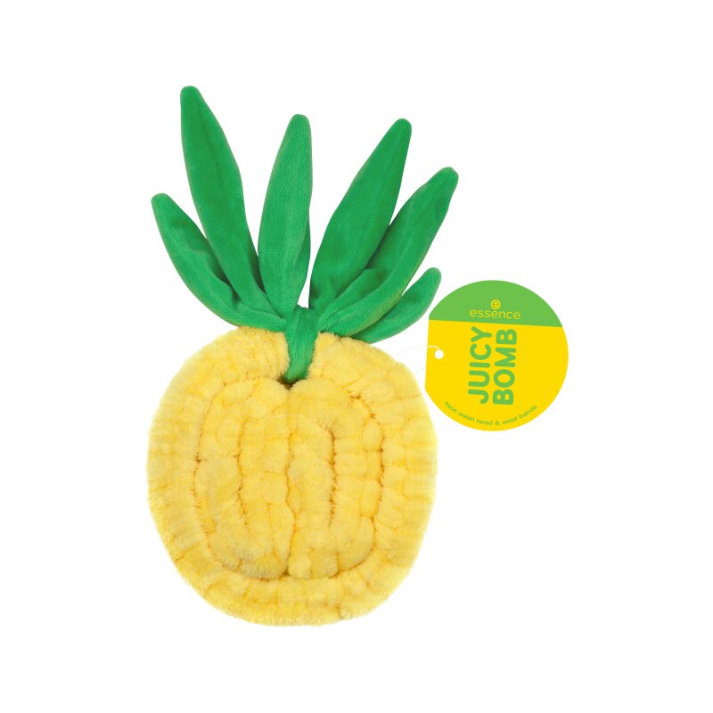 Set bentita pentru par si bratari absorbante Pineapple Party, 1 bucata, Essence