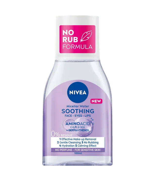 Apa micelara cu efect calmant pentru ten sensibil, 100ml, Nivea