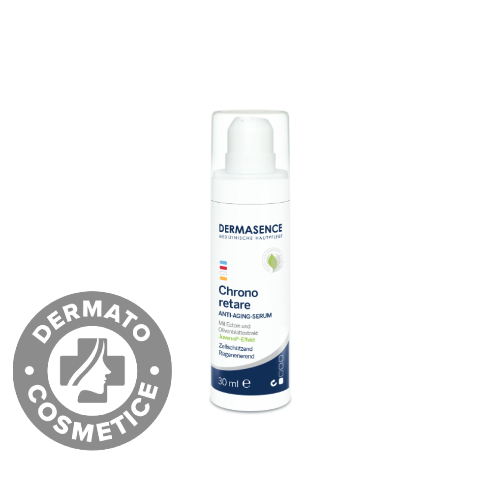 Ser intensiv anti-aging pentru regenerarea tenului matur Chrono Retare 50+, 30ml, Dermasence