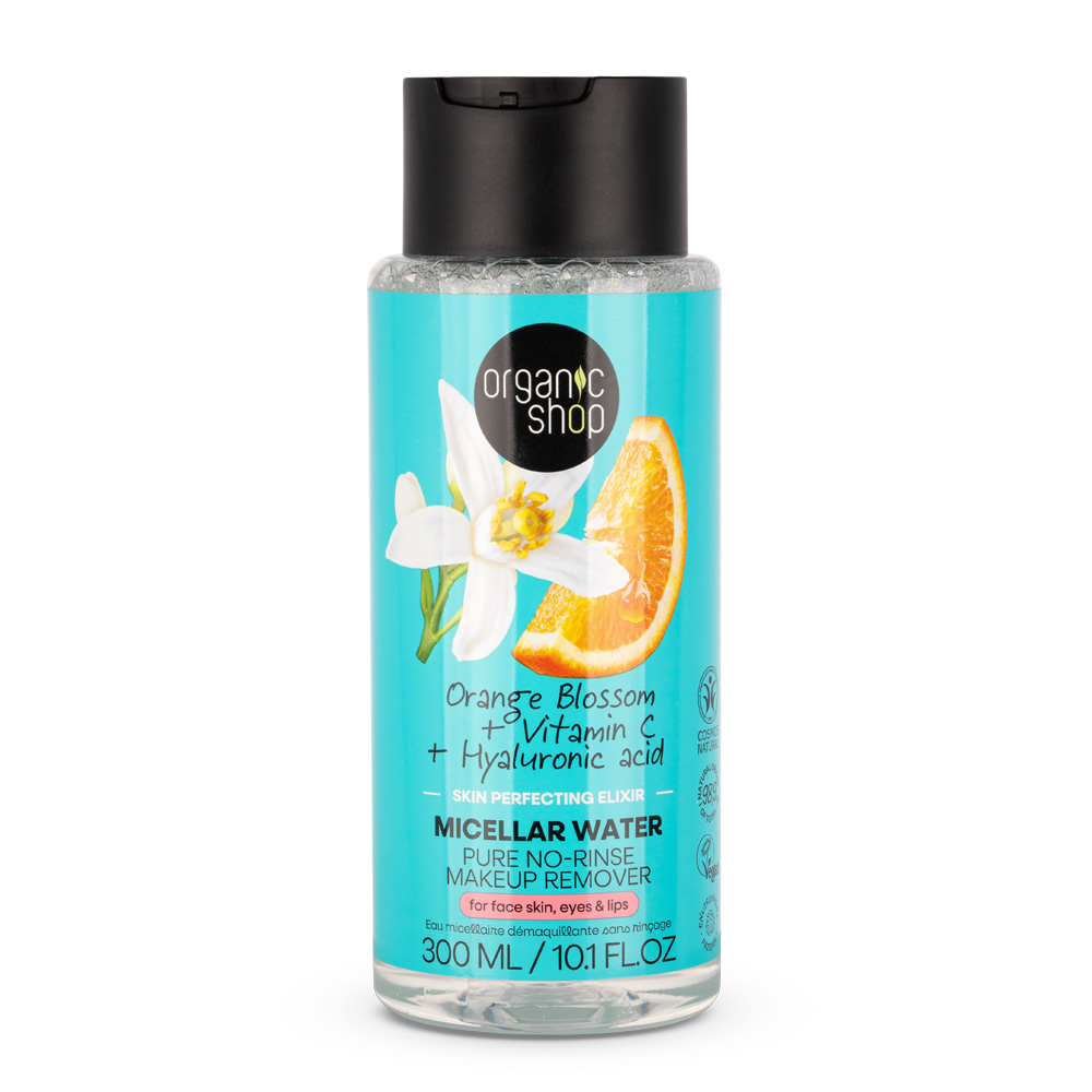Apa micelara pentru fata Skin Perfecting Elixir Orange Blossom, 300ml, Organic Shop