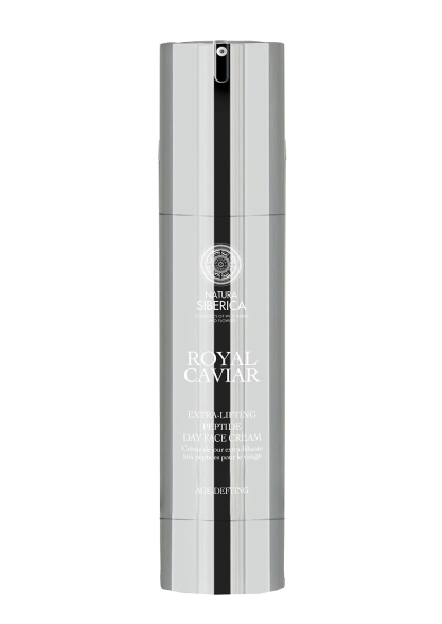Crema de zi pentru lifting cu peptide Royal Caviar, 50ml, Natura Siberica