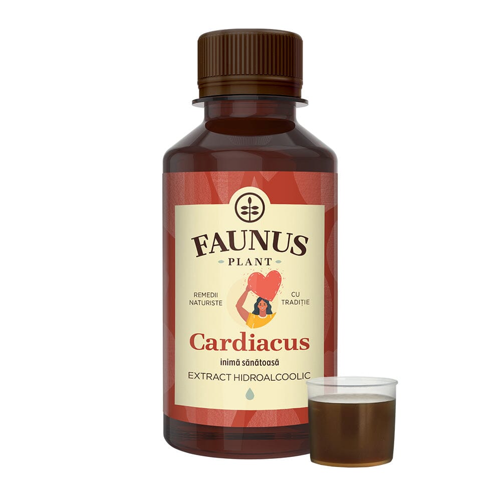 Tinctura pentru sistemul cardiovascular Cardiacus, 200ml, Faunus Plant