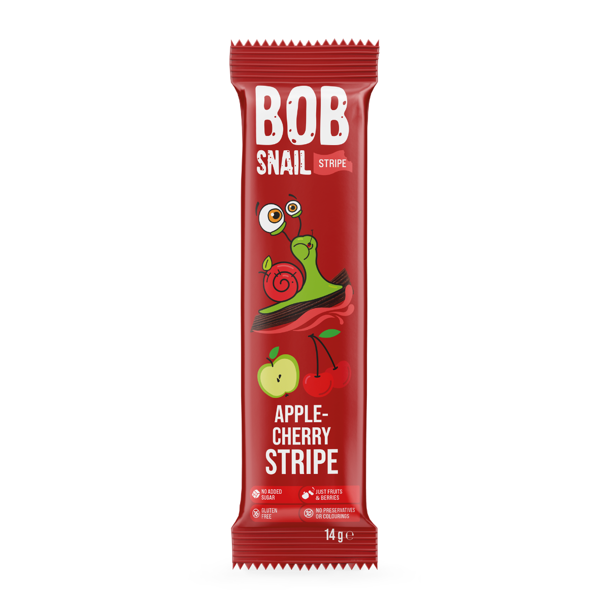 Jeleu cu mere si cirese, 14g, Bob Snail