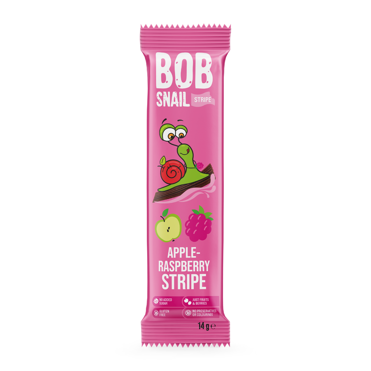 Jeleu cu mere si zmeura, 14g, Bob Snail