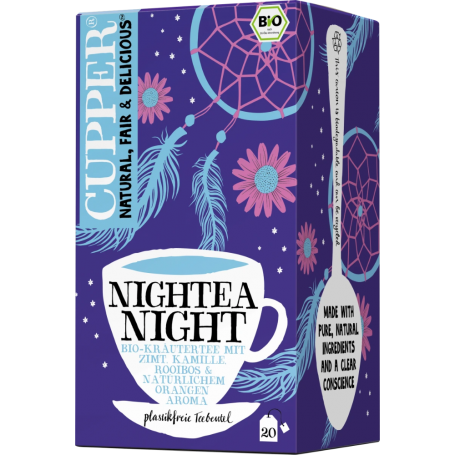 Ceai infuzie Noapte Buna Eco, 40g, Cupper