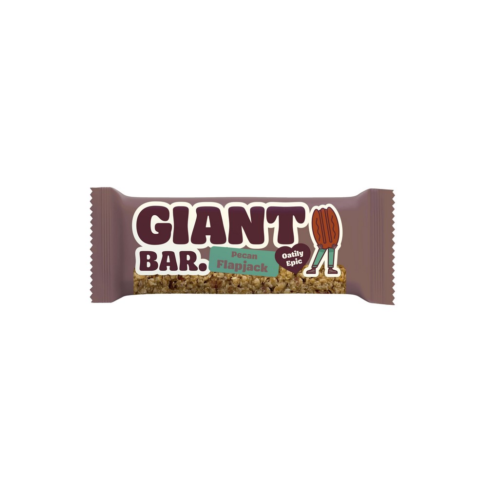 Baton de ovaz cu nuca pecan, 90g, Giant Bar