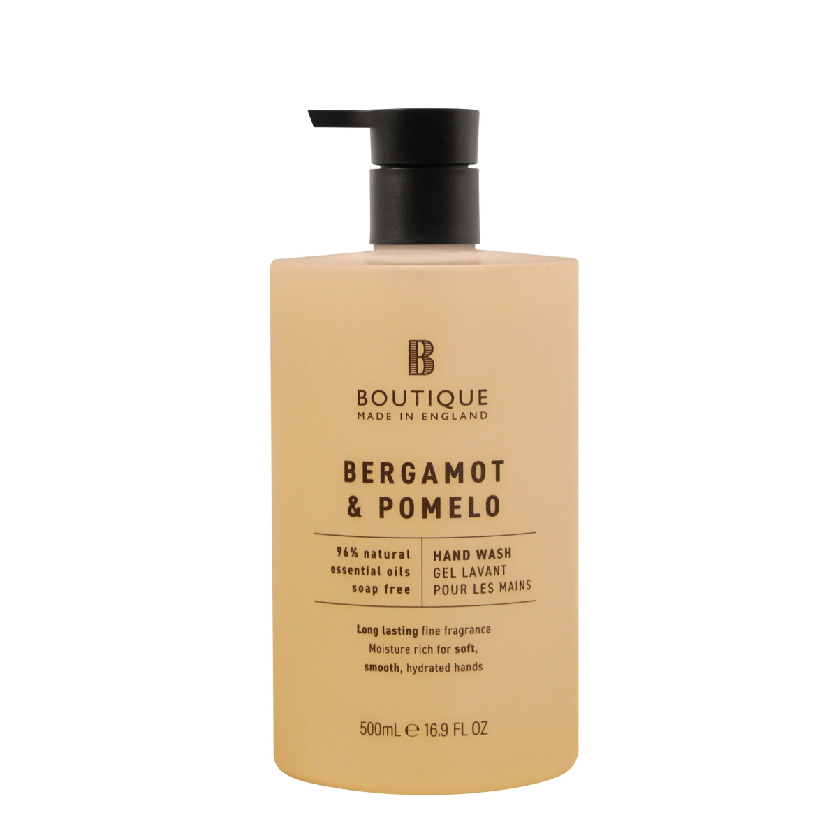 Sapun lichid cu parfum de Bergamota & Pomelo, 500ml, Boutique