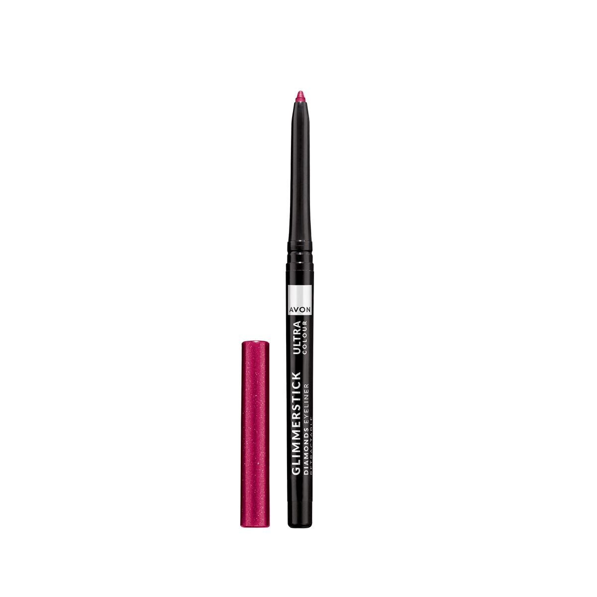 Creion retractabil pentru contur ochi Glimmerstick Diamonds Pink Coral, 0.35g, Avon