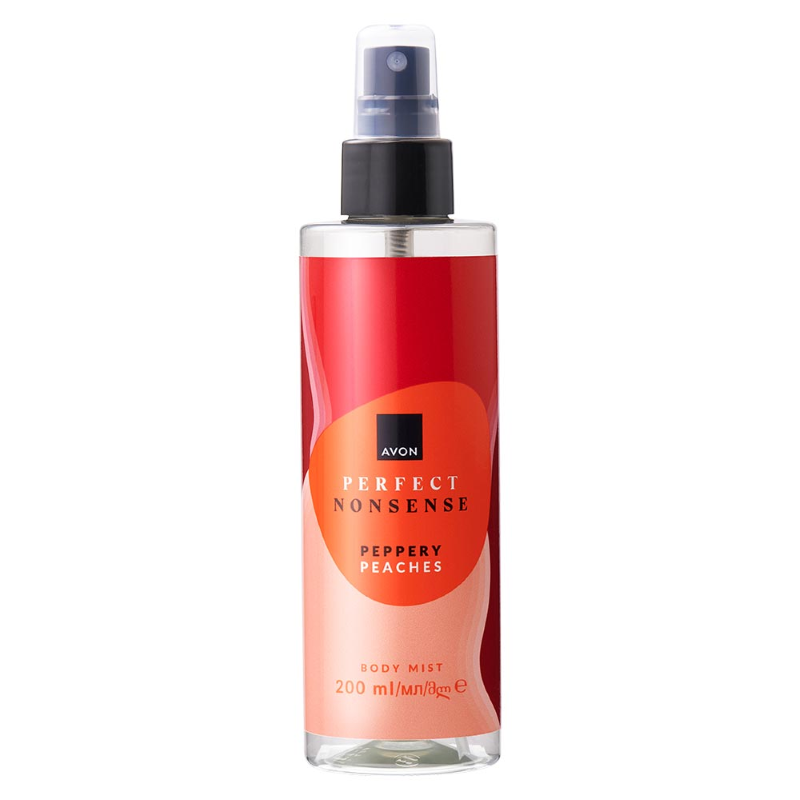 Spray de corp parfumat Perfect Nonsense Peppery Peaches, 200ml, Avon