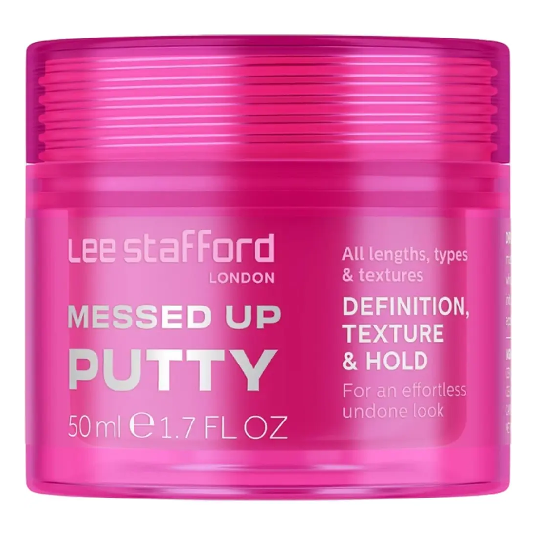 Crema modelatoare texturizanta pentru fixare flexibila Messed Up, 50ml, Lee Stafford