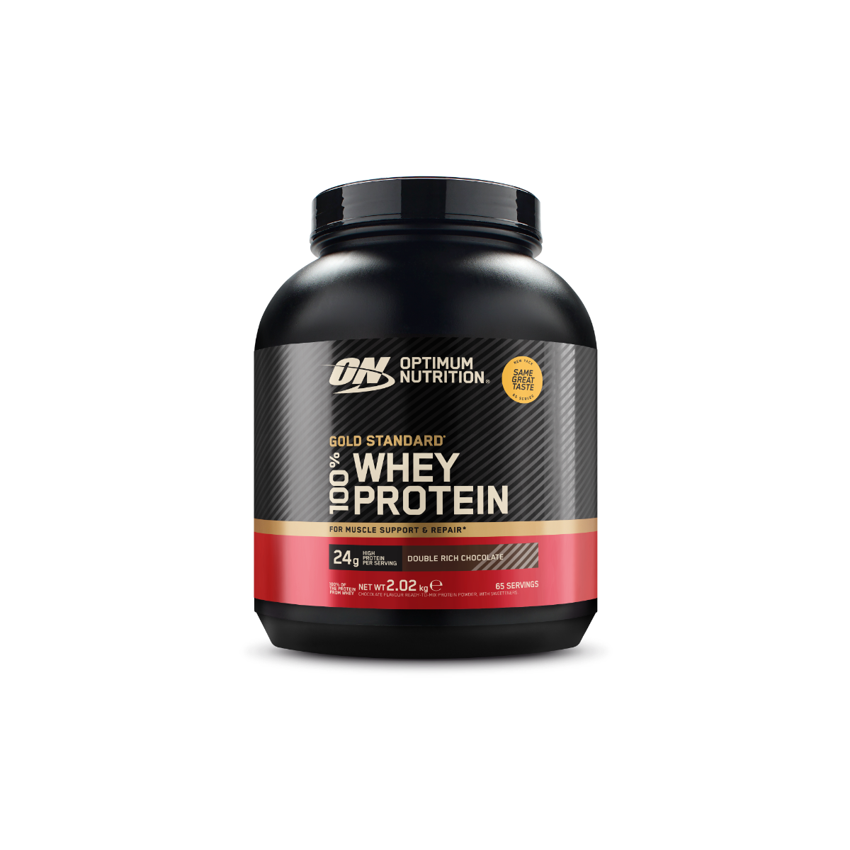 Pudra proteica Proteine din zer ON 100% Whey Gold Standard aroma ciocolata, 2.02kg, Optimum Nutrition