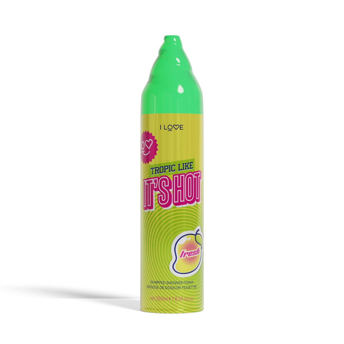 Spuma de dus Tropic Like It's Hot, 250ml, I Love Cosmetics