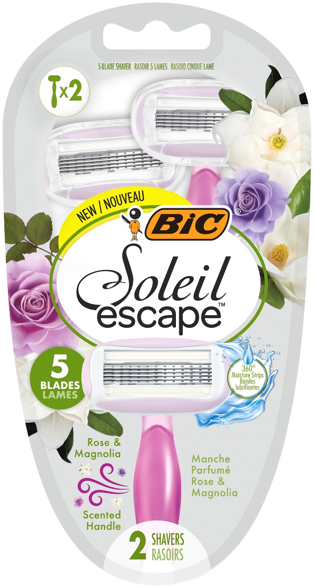 Pachet Aparat de ras Miss Soleil Escape, 2 bucati, BIC
