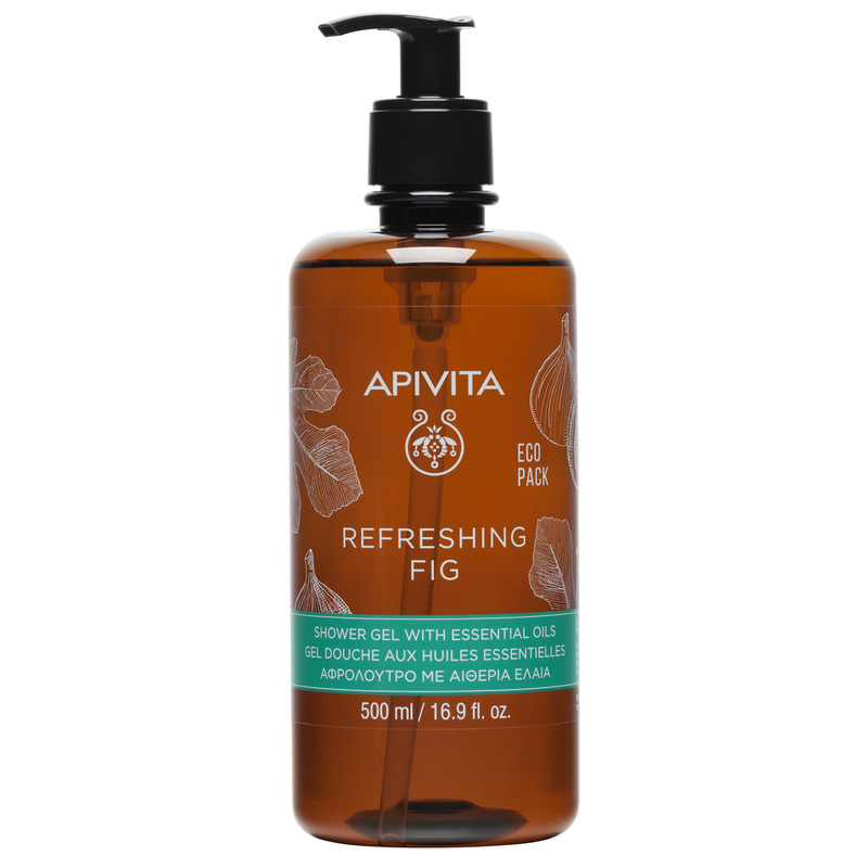 Gel de dus cu smochine, 500ml, Apivita