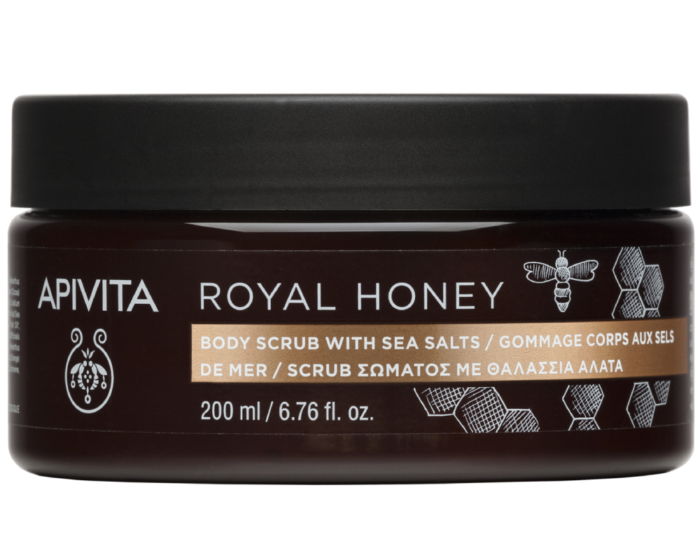 Exfoliant pentru corp cu miere, 200ml, Apivita