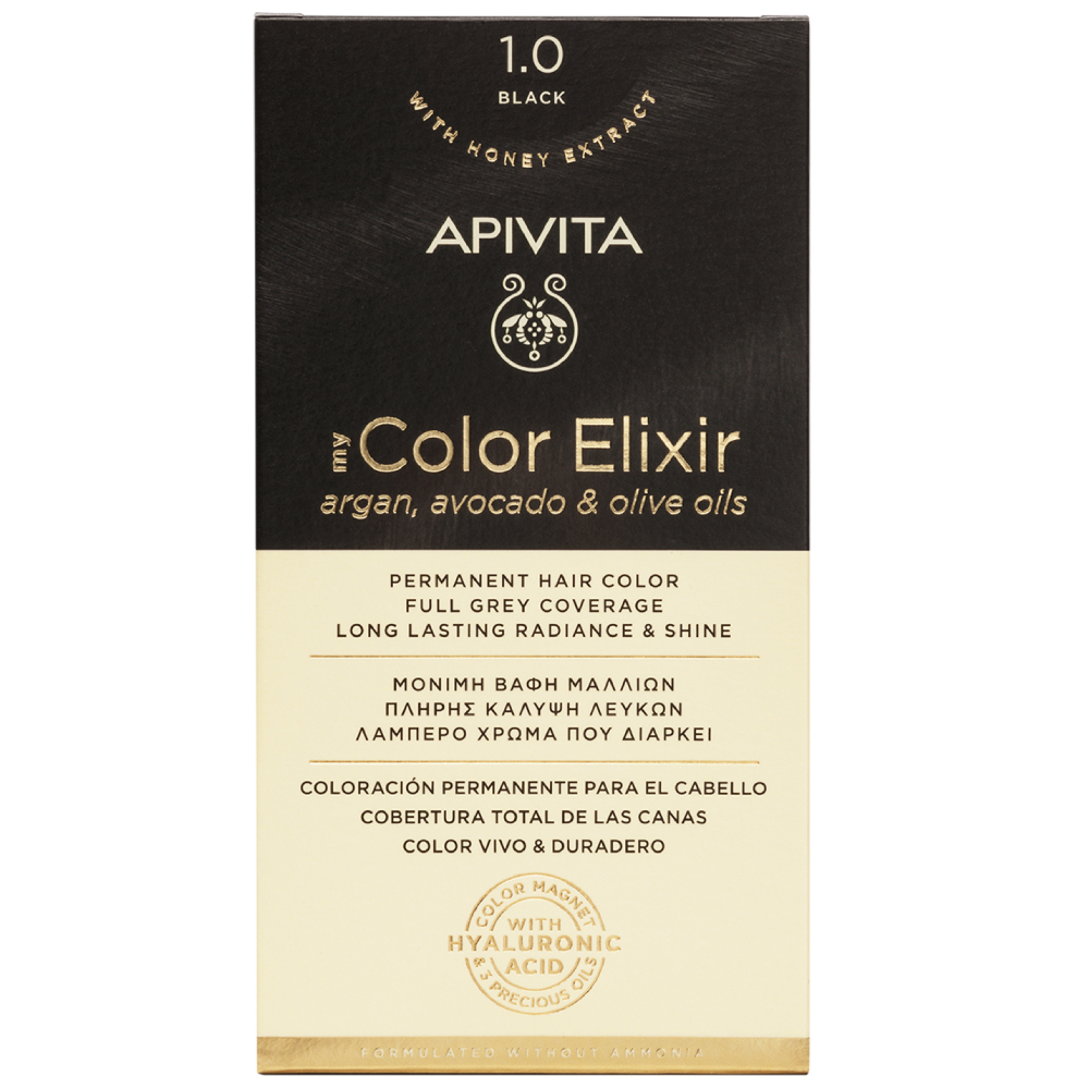 Vopsea de par My Color Elixir 1.0, Apivita