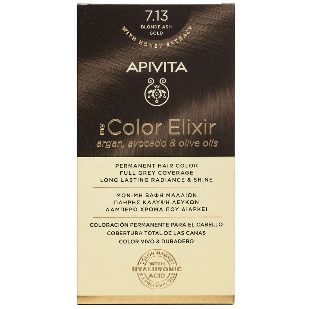 Vopsea de par N7.13 My Color Elixir, 155ml, Apivita