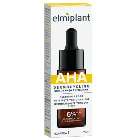 Ser de fata exfoliant Dermocycling, 15ml, Elmiplant