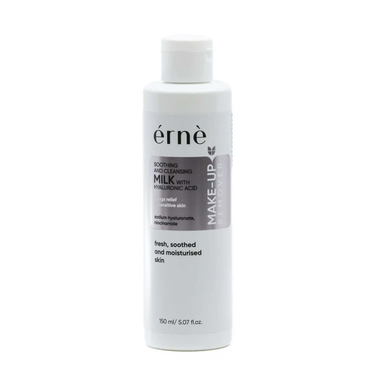 Lapte demachiant pentru piele sensibila cu Acid Hialuronic, 150ml, Erne