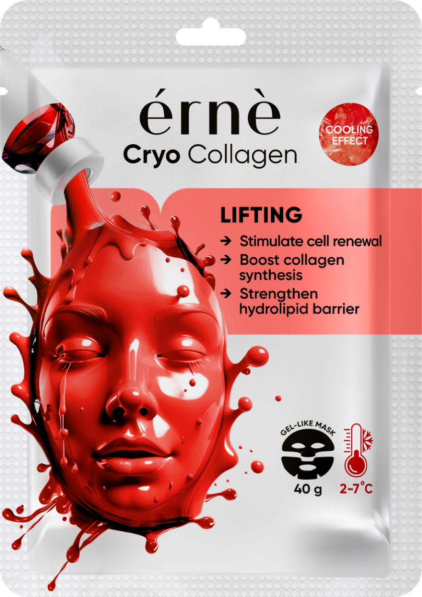 Masca efect lifting de fata Cryo, 50g, Erne