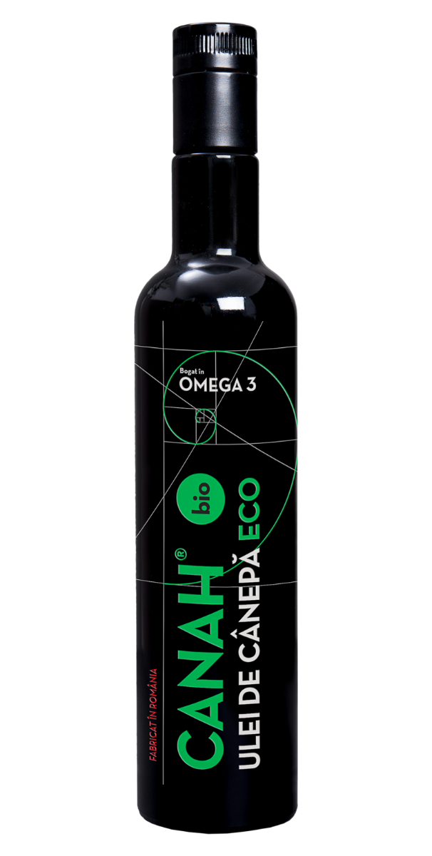 Ulei de canepa ECO, 500ml, Canah