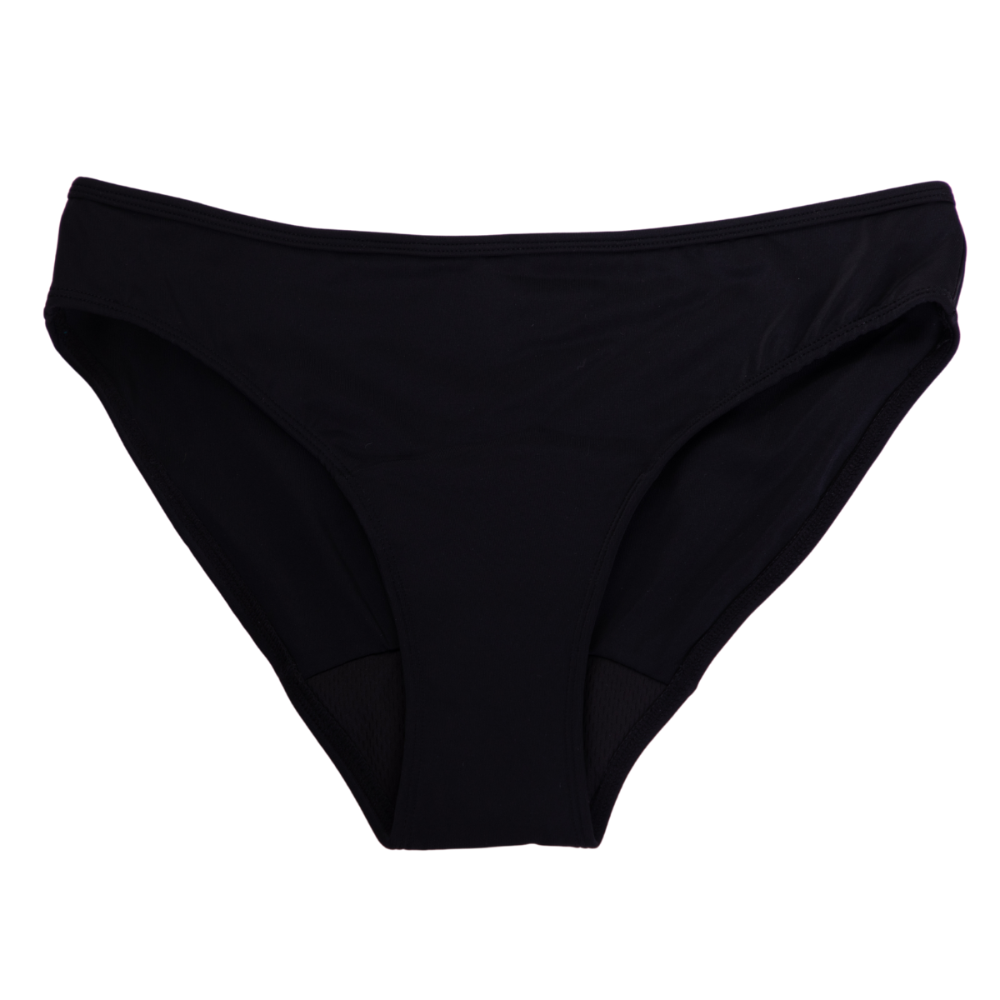 Chilot menstrual pentru inot negru marimea L, 1 bucata, Femi.Eko