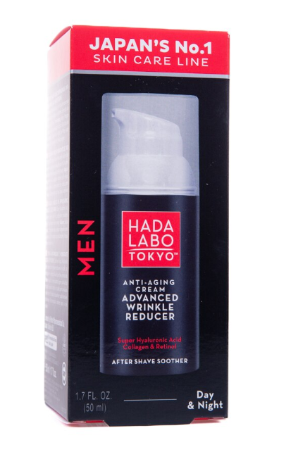 Crema anti-imbatranire pentru reducerea avansata a ridurilor la barbati, 50ml, Hada Labo Tokyo