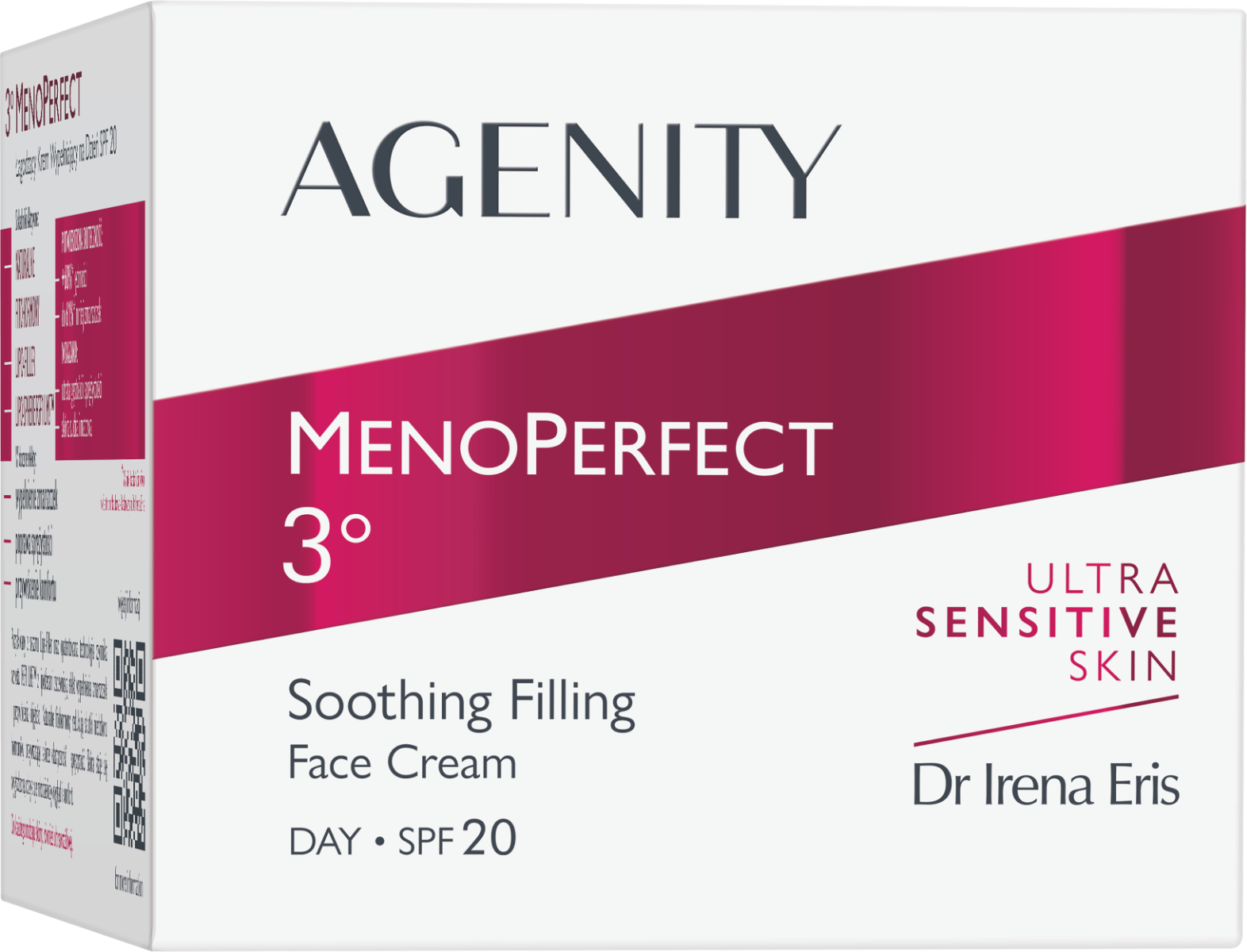 Crema de zi calmanta cu efect de umplere MenoPerfect 3 SPF20, 50ml, Agenity